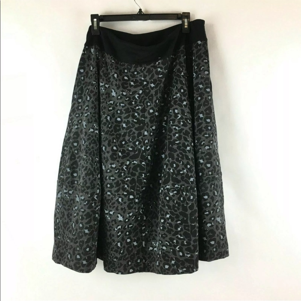Melissa McCarthy Seven7 Seam Bell Leopard Skirt 2X - Picture 3 of 5